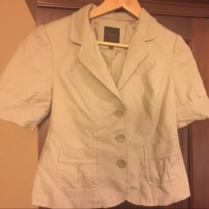 The Limited Blazer Lined Button Front 3/4 Sleeve